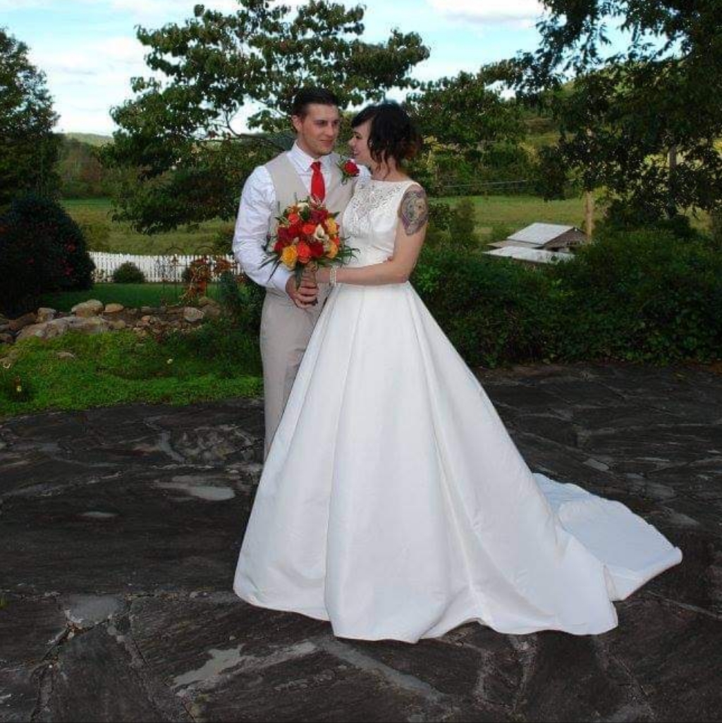 David's Bridal Wedding Ballgown Dress